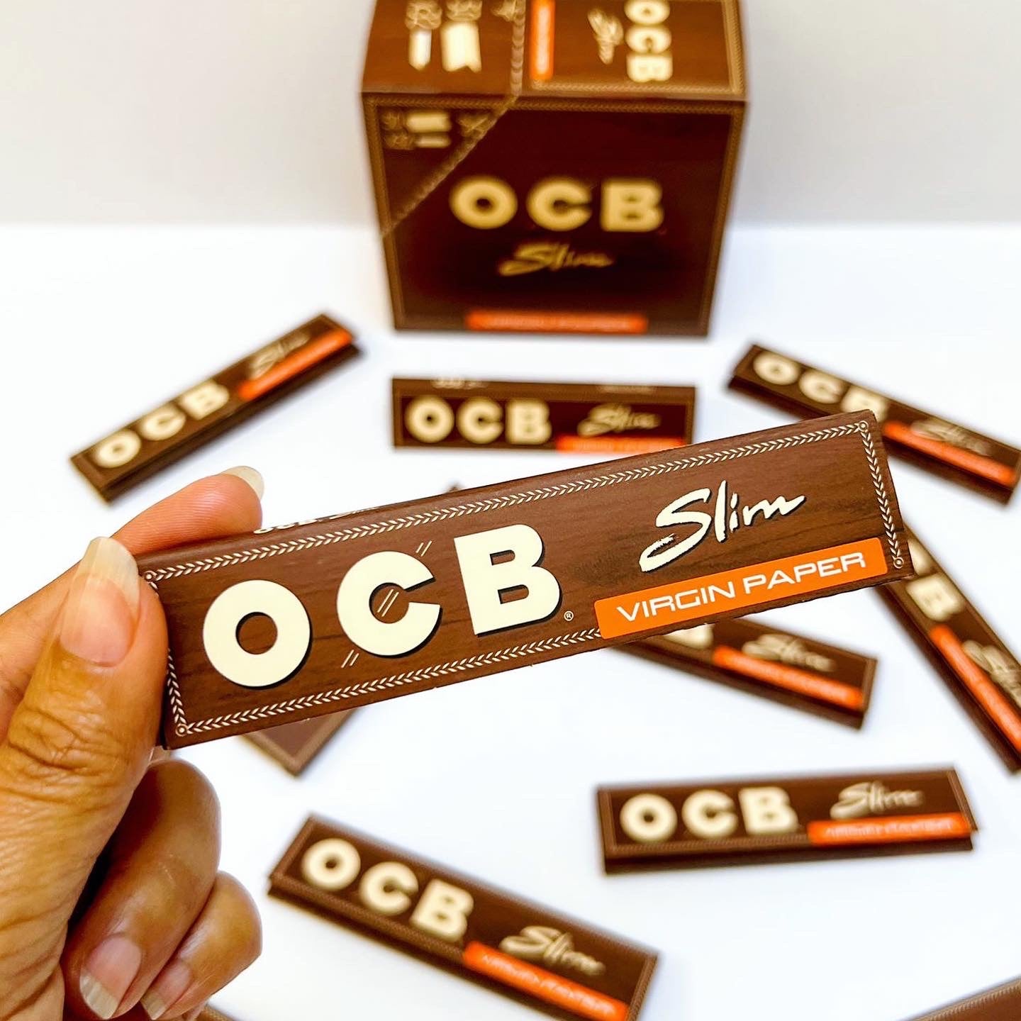 OCB Virgin unbleached kingsize slim – Rolling Times