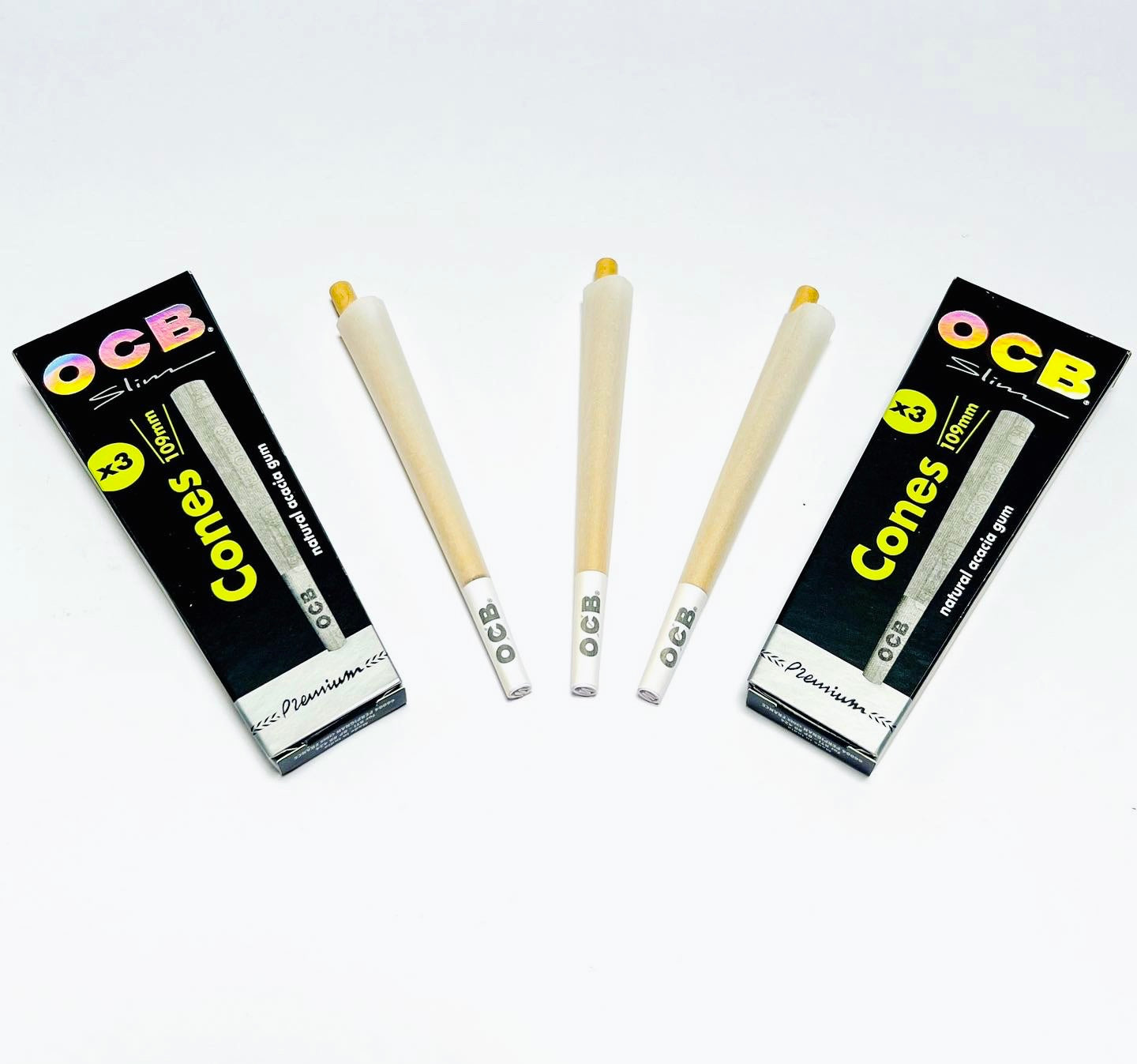 OCB Premium cones kingsize (3 pack)