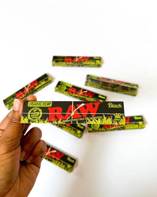 RAW Organic black kingsize slim