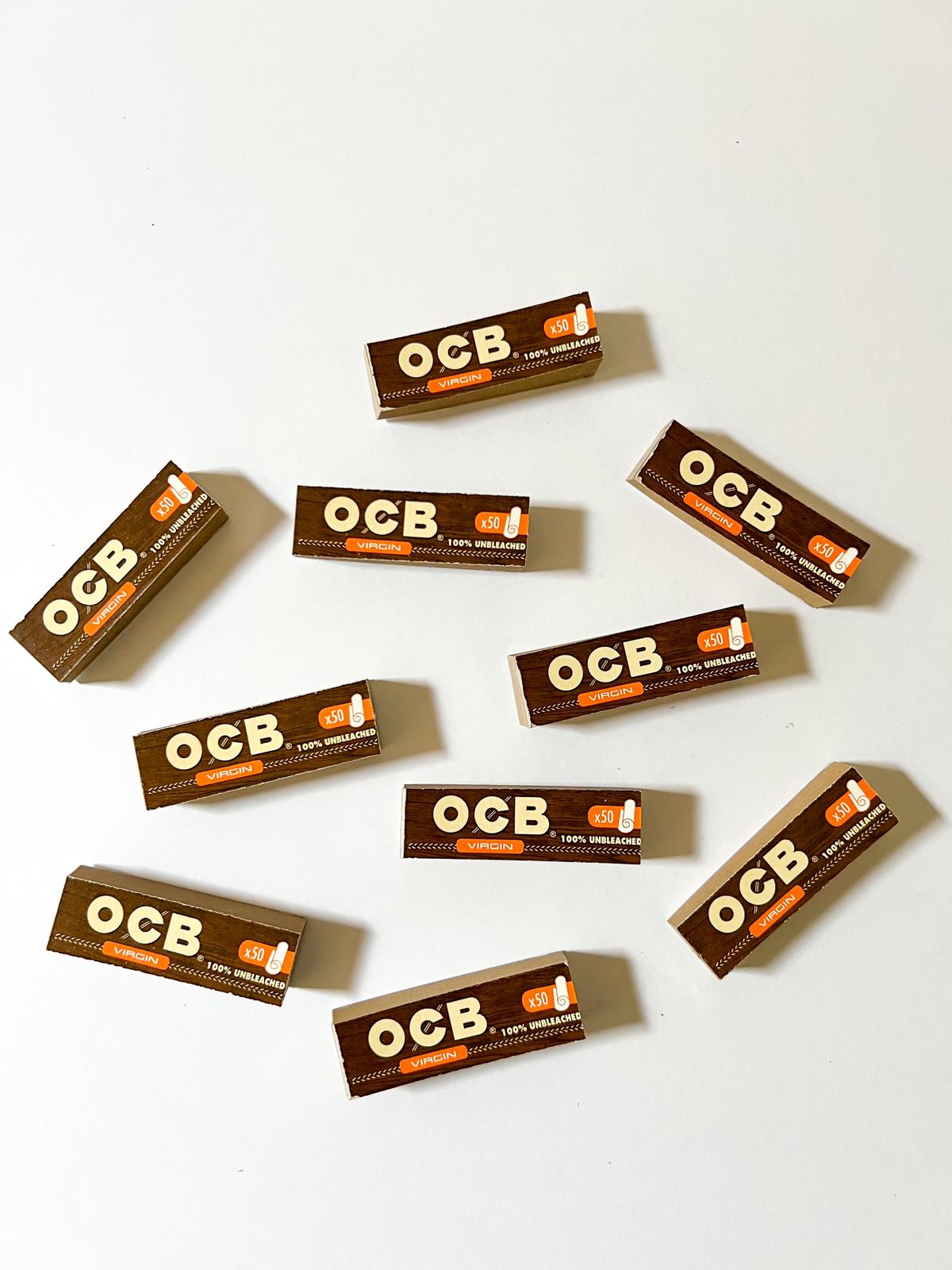 OCB Virgin unbleached tips