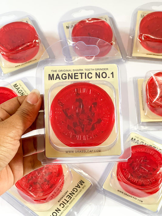 Magnetic no.1 Grinder - Red