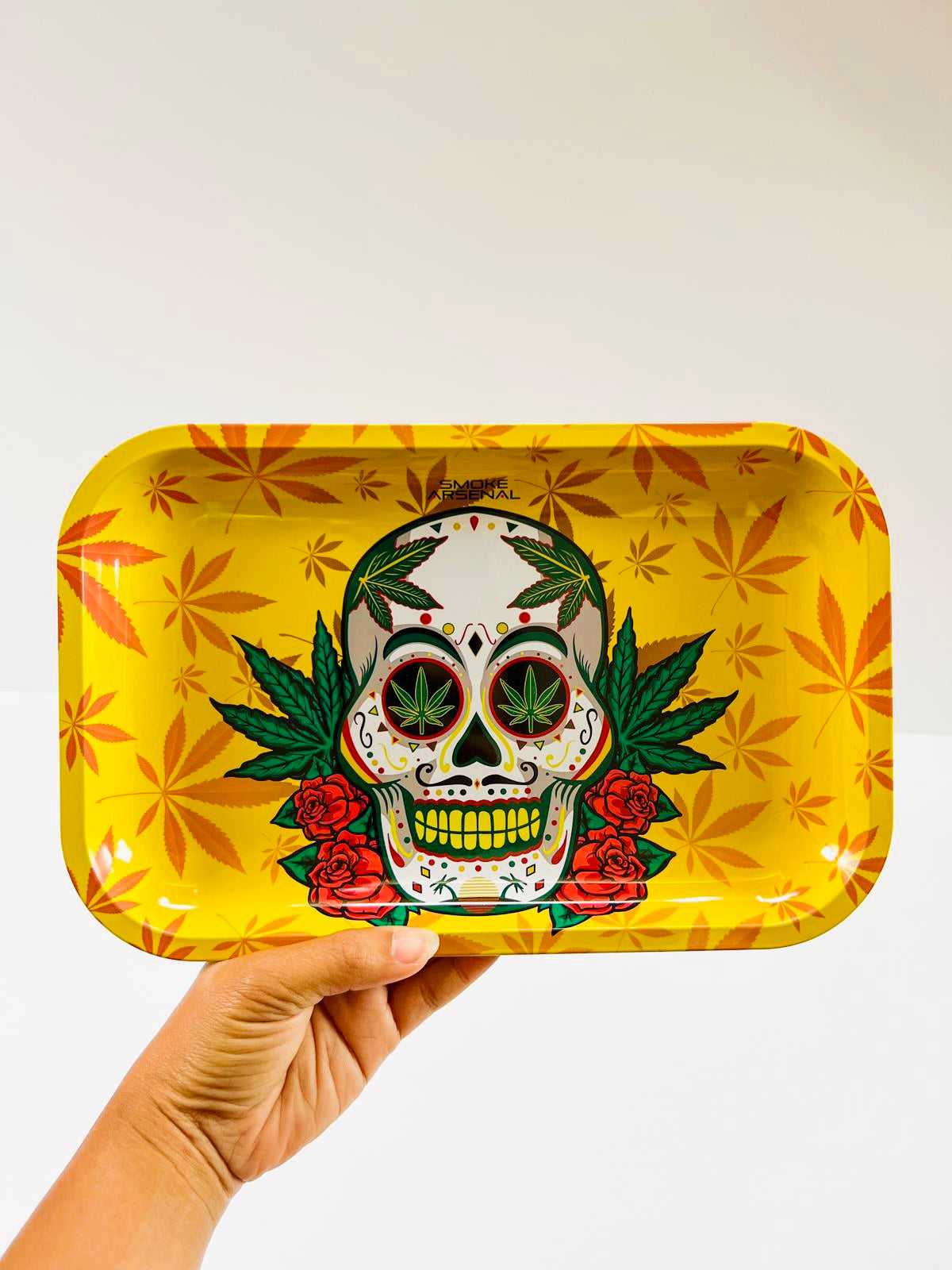 Day of the Dead skull - Smoke Arsenal tray