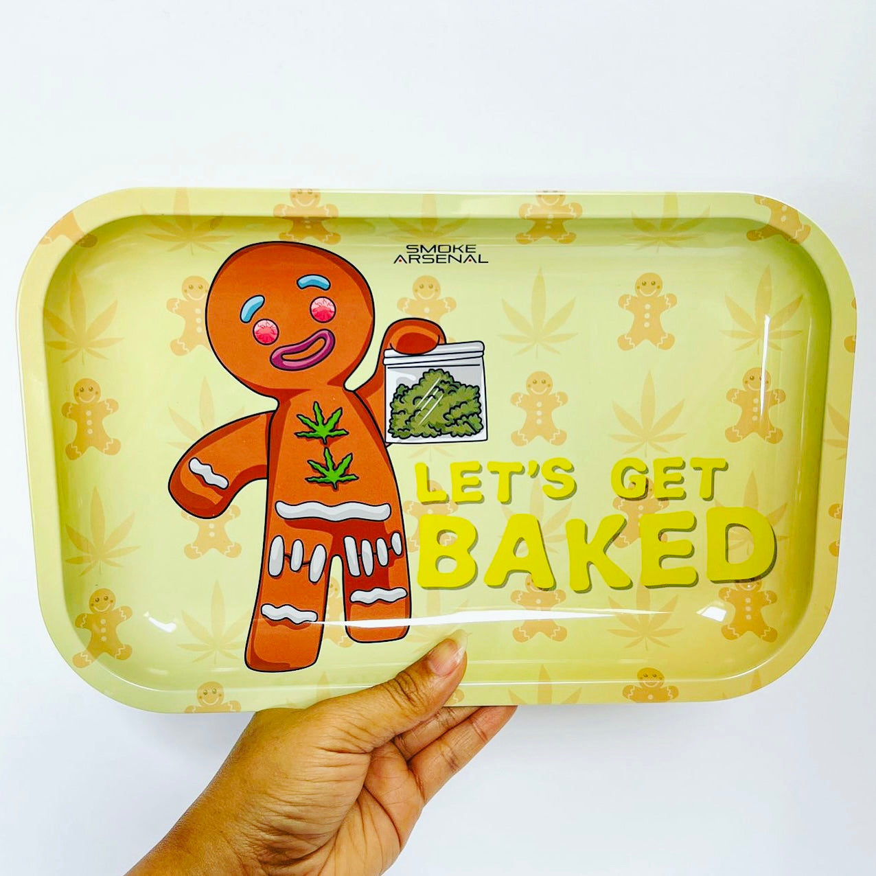 'Let's get BAKED' - Smoke Arsenal tray