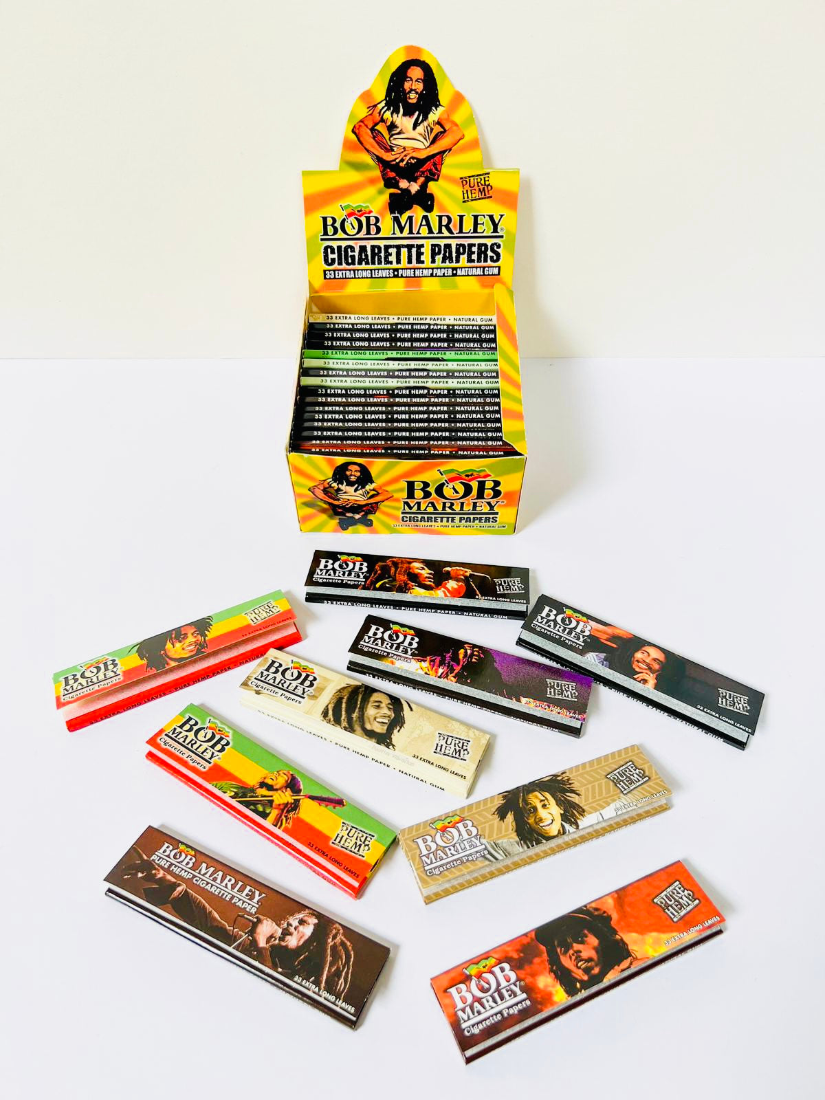 BOB MARLEY pure hemp kingsize papers