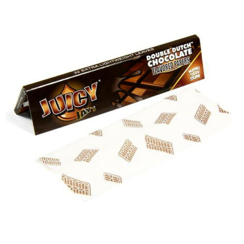 JuicyJay's Double Dutch Chocolate flavour kingsize hemp paper