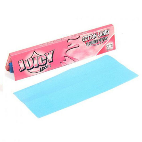 JuicyJay's Cotton Candy flavour kingsize hemp paper