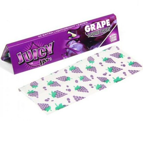 JuicyJay's Grape flavour kingsize hemp paper