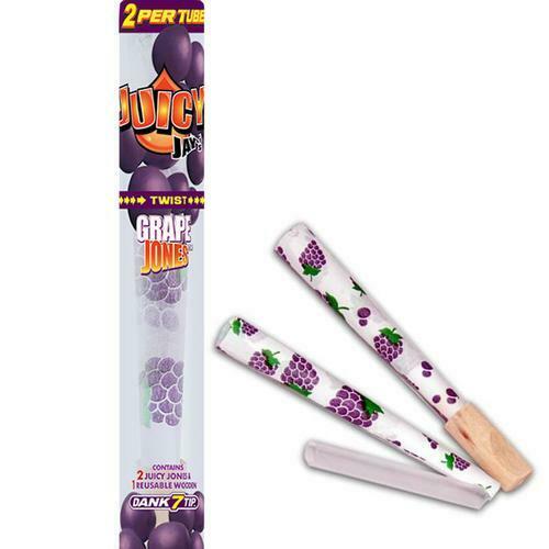 JuicyJay's Grape Jones 2 pack pre rolled flavoured cones