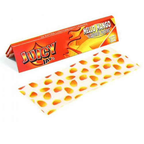 JuicyJay's Mello Mango flavour kingsize hemp paper