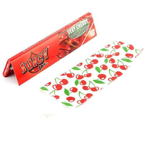 JuicyJay's Very Cherry flavour kingsize hemp paper